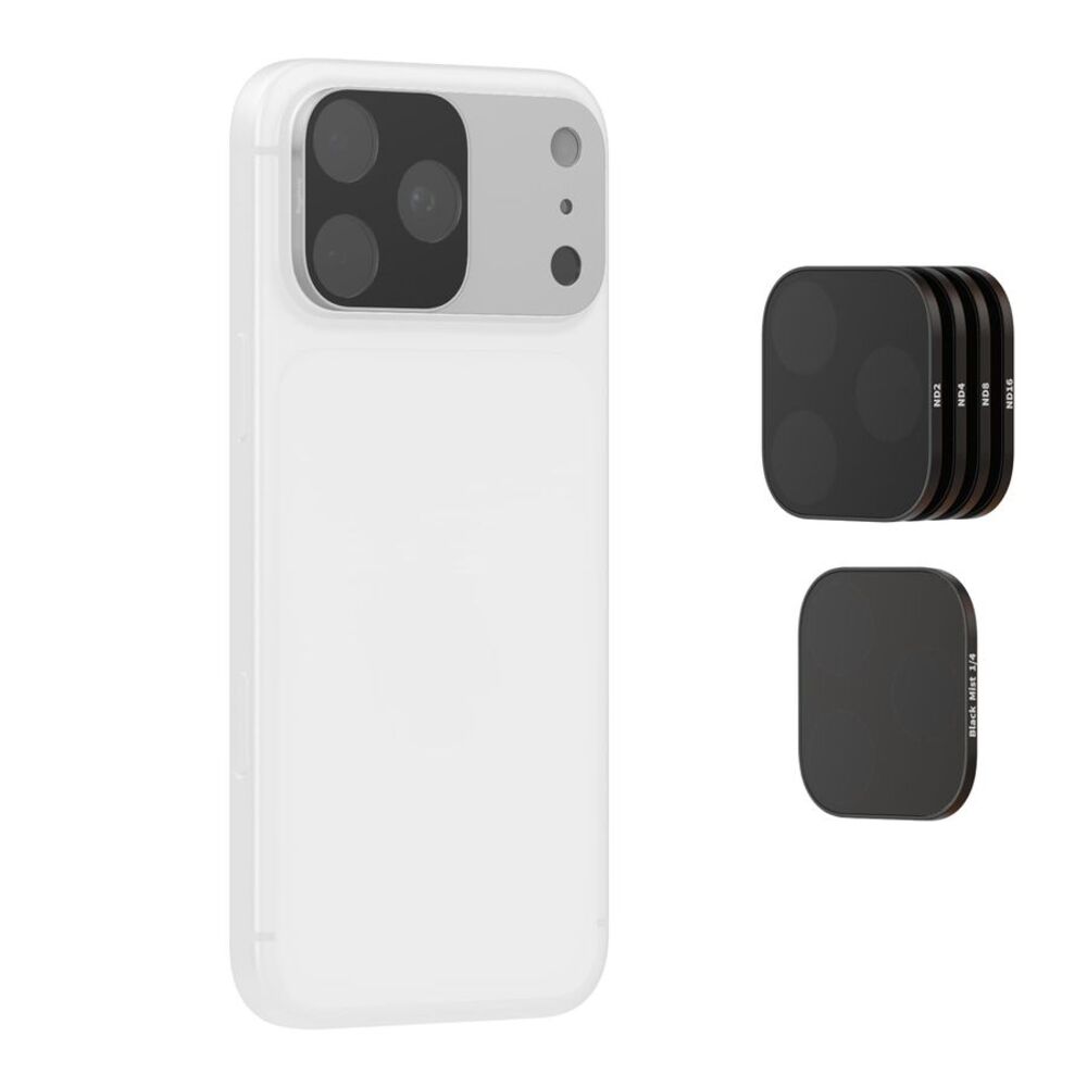 SmallRig 6074 ND Black Mist Filter Kit iPhone 17 Pro Magnetic 6pc Silver